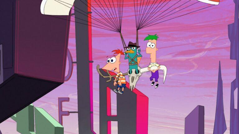 Мультфильм «Финес и Ферб Покорение второго измерения
